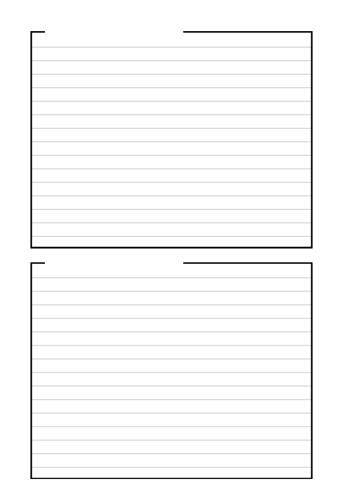 Blank Calendar Diary