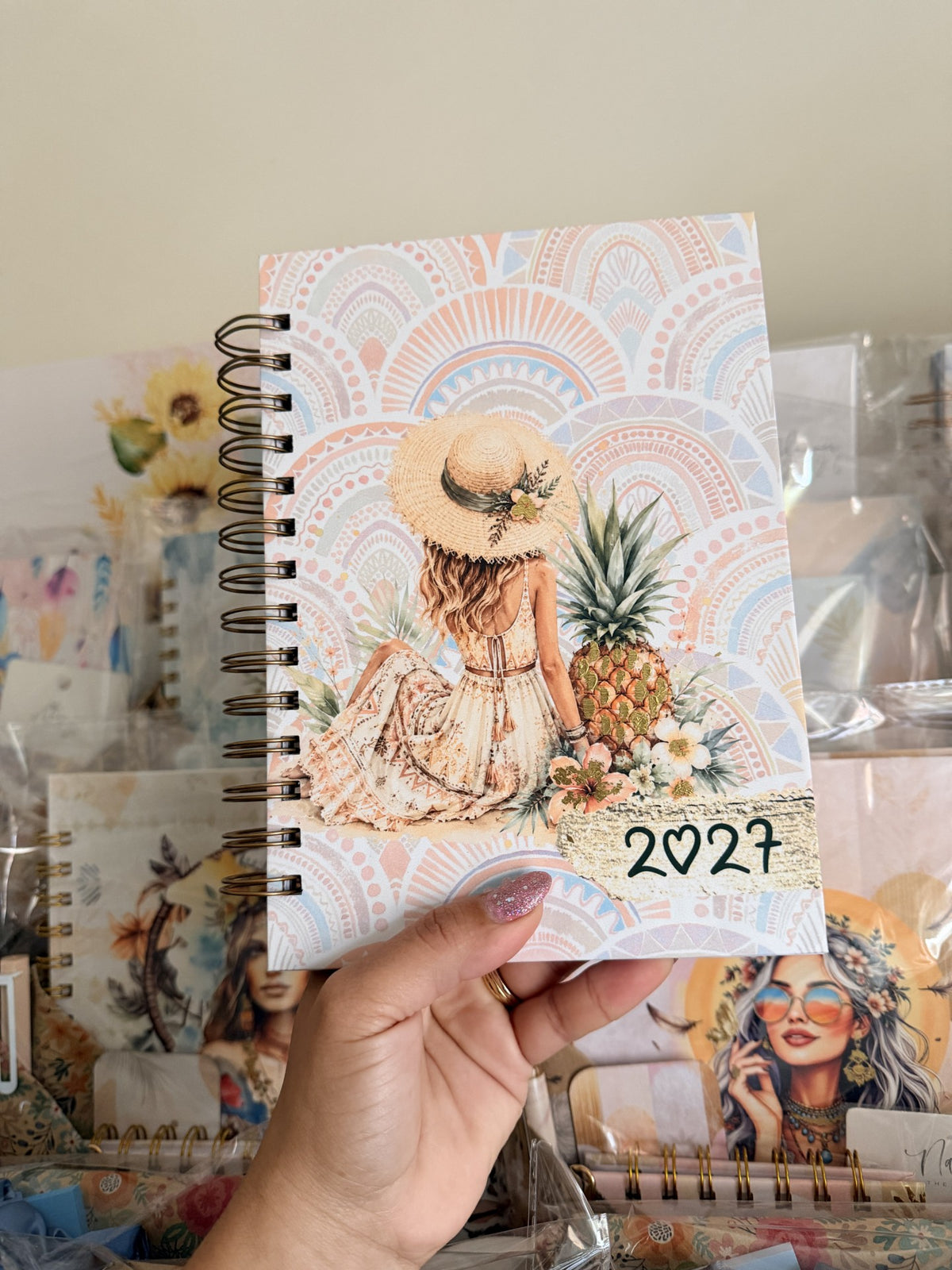 2027 Planner with Monthly Affirmations - A5