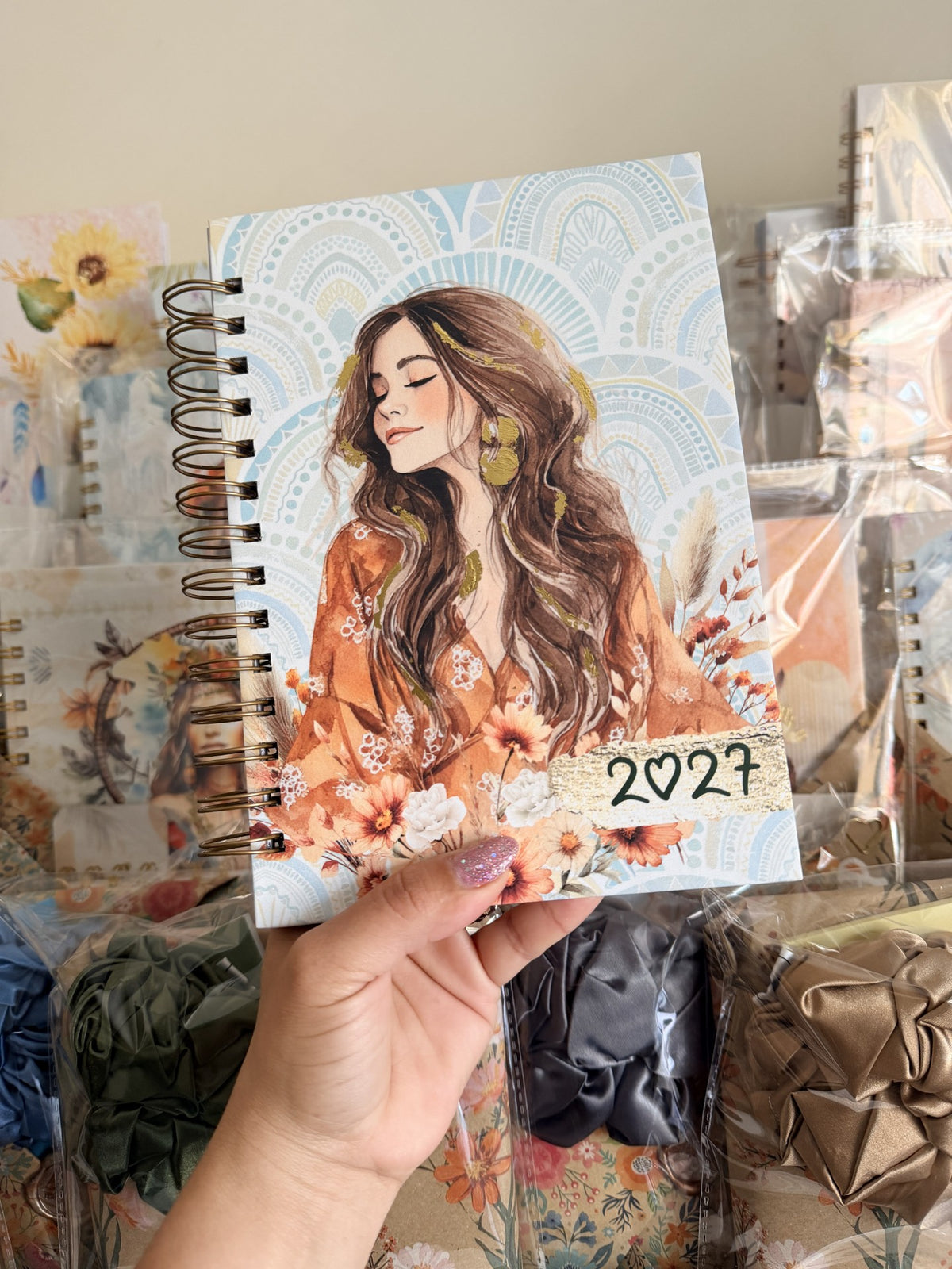 2027 Planner with Monthly Affirmations - A5
