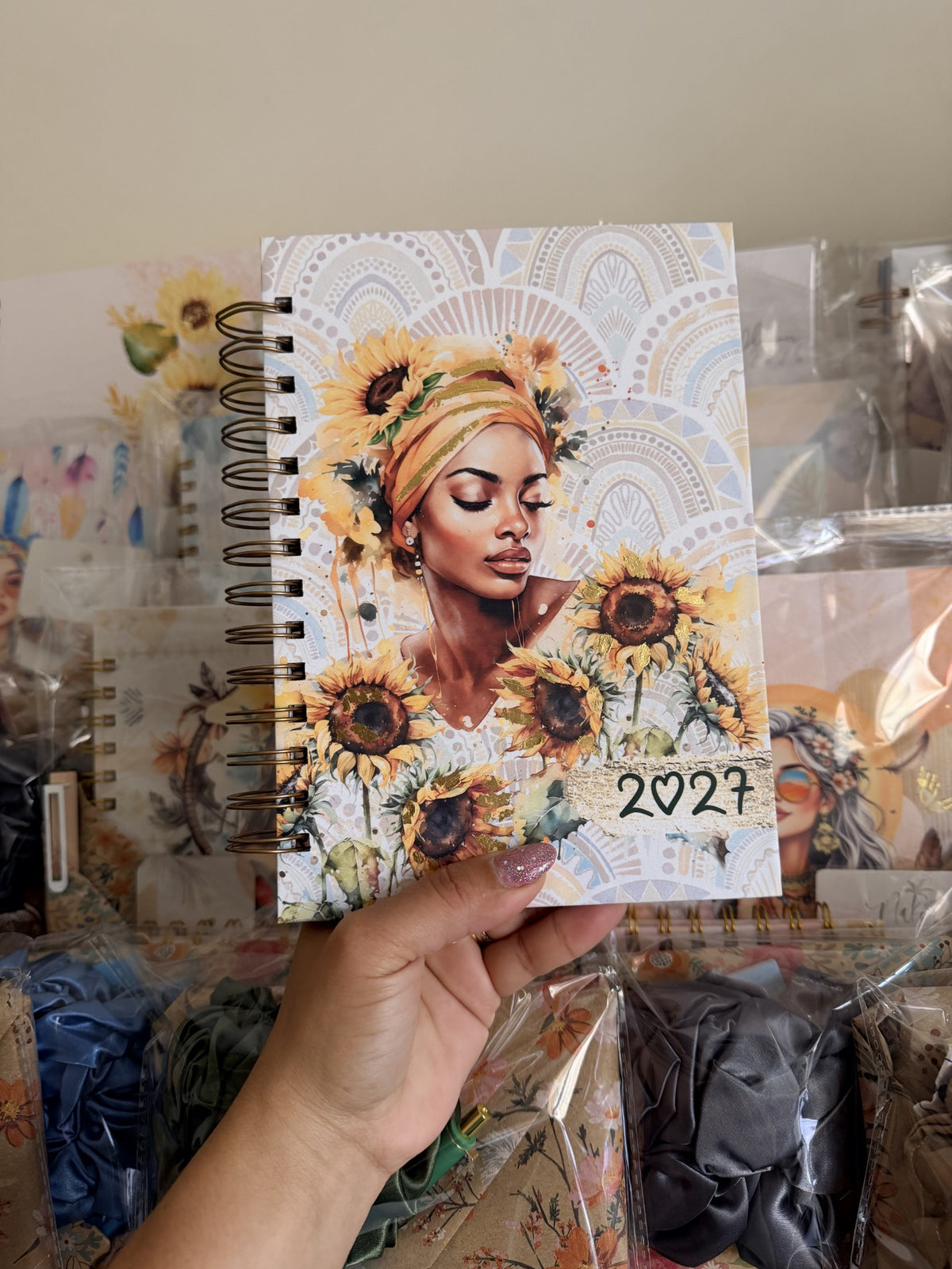 2027 Planner with Monthly Affirmations - A5
