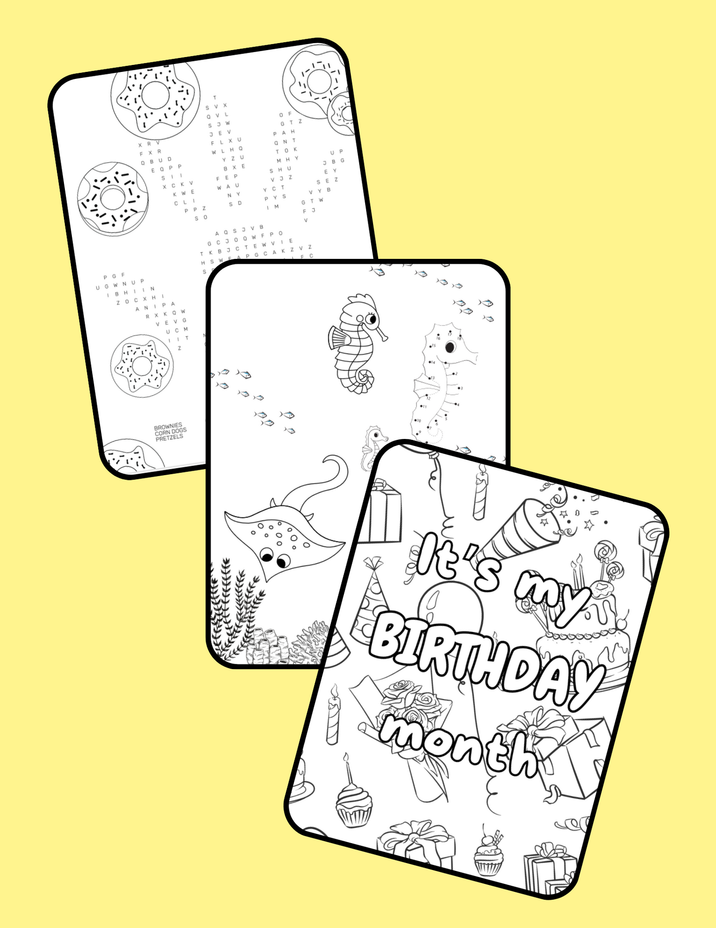 January Birthday: Activity Book For Kids