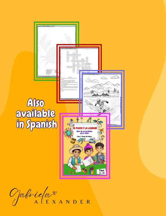 I Can, I Will: Activity Book for Kids