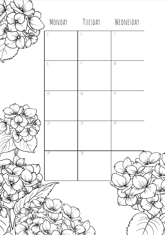 2027 Planner with Monthly Affirmations - A5