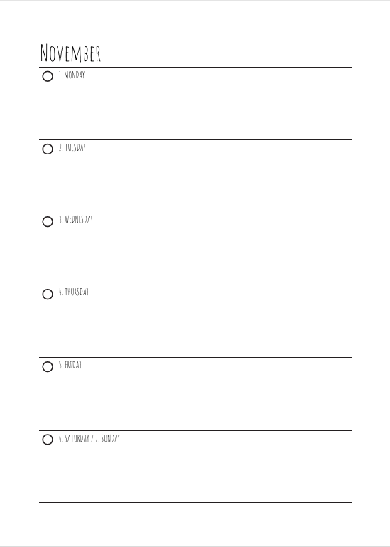 2027 Planner with Monthly Affirmations - A5