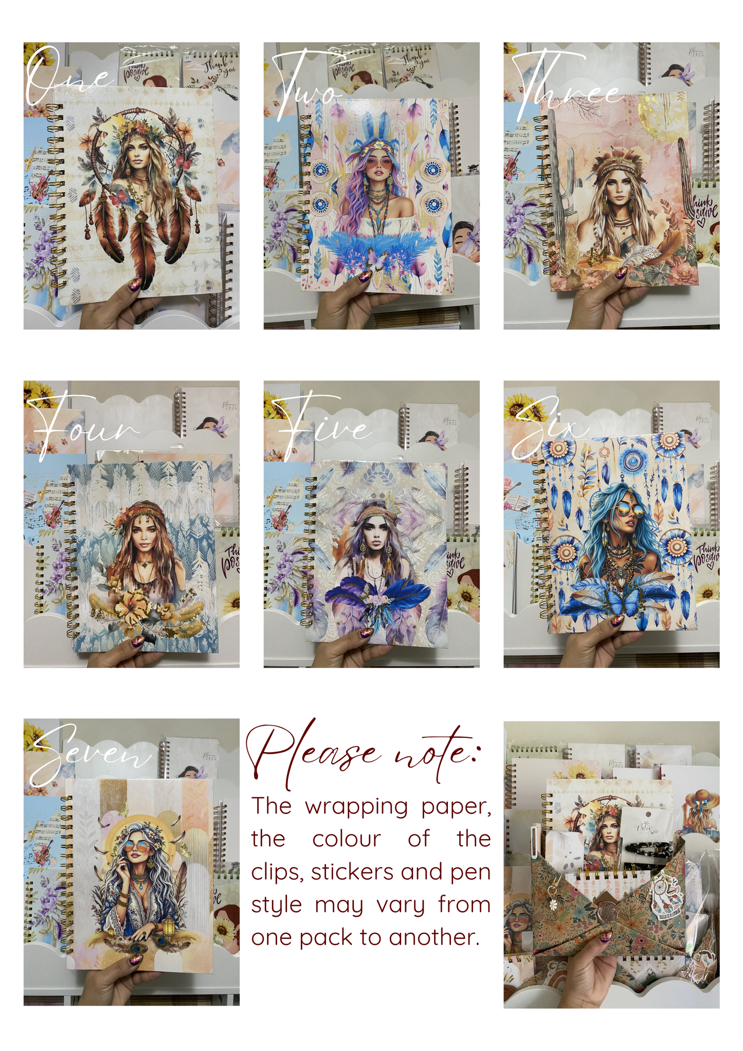 Boho Vibes Notebook Pack