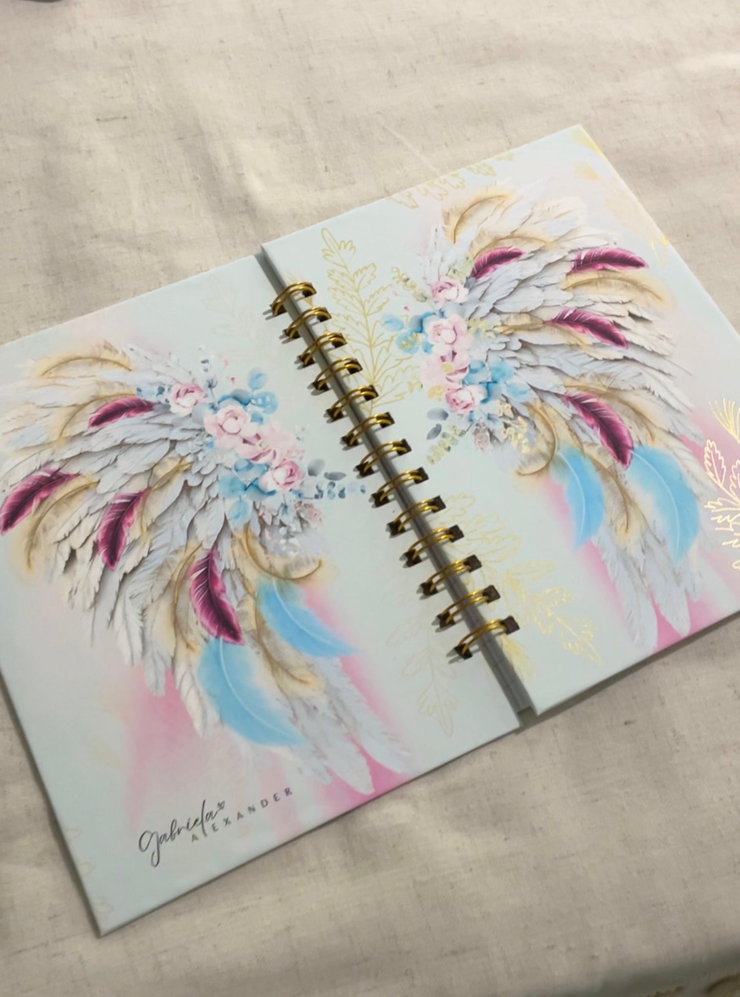 Mystery Angel Wings Notebook Pack
